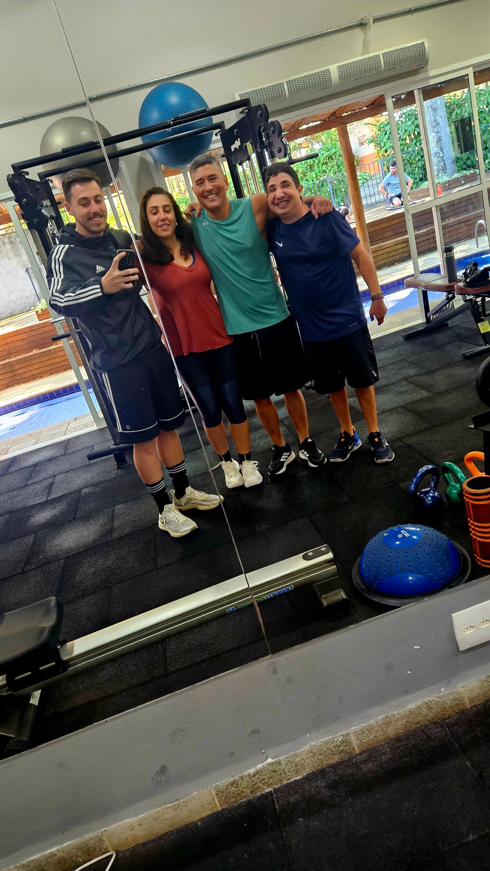 Treino com aluno 8